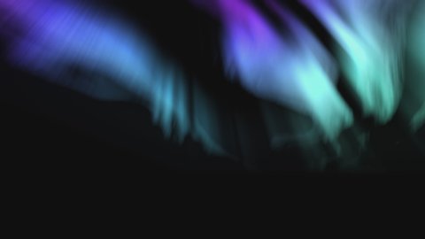 Aurora Animation Background Purple and Blue