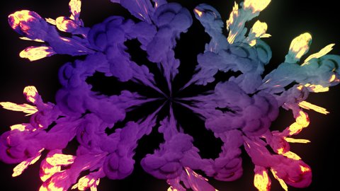 Colorful Fire And Smoke Explosins Transitions Motion Graphics Pack. Just drop it into your project. Computer Generated VFX with Alpha Channel. Includes versions with glow and without glow effects.