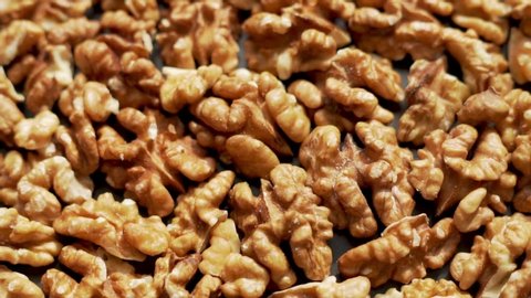 Healthy Organic Walnuts, Nuts, Close-up. Concept Of Healthy Vegetarian Vegan Food.