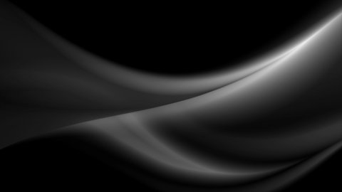 Abstract dark grey smoke waves background. Monochrome smooth motion design. Video animation Ultra HD 4K 3840x2160