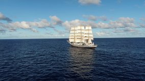 Tall Ship. Sailboat. Open sea. Ocean. Travel. Freedom - Powered by Shutterstock - Get 15% off with code: PIKWIZARD15