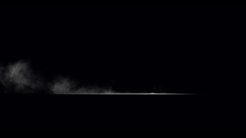 Dust Waves Somky Fog Vapor Dark Background Footage