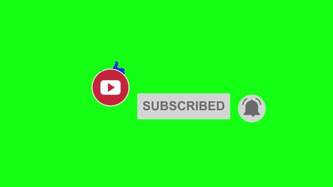 Youtube Subscribe Bell Hand Tap Animation Stock Footage Video (100%  Royalty-free) 1057339345 | Shutterstock