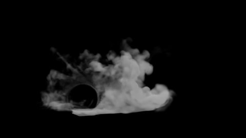 VFX burnout wheels with smoke on alpha channel