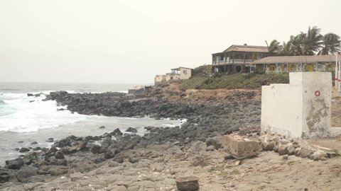 View of Ngor island . This is a rural sea side town near Dakar, Senegal