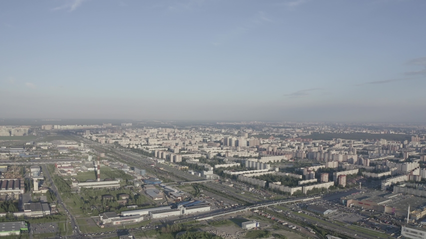 Panoramic view of St. Petersburg