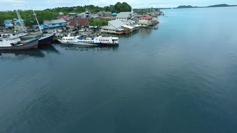 Mentawai Island, West Sumatra, Indonesia ‎March ‎14, ‎2016 : Dock