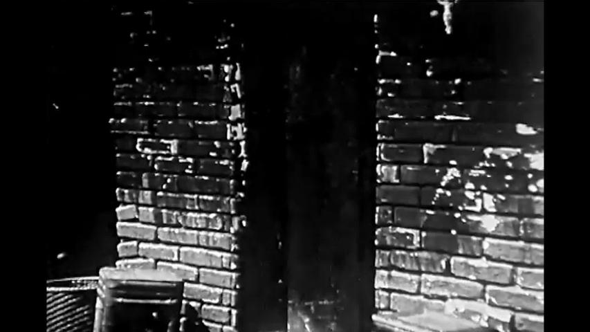 CIRCA 1913 - An elderly Filipino man uses a newly-acquired rifle to scare off a soldier who is trying to force his attentions on the man