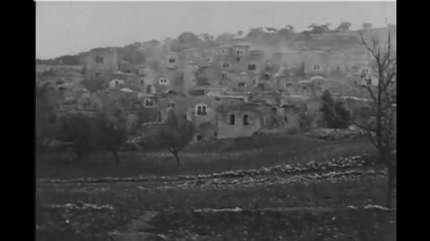 CIRCA 1927 - The city of Galilee is shown.