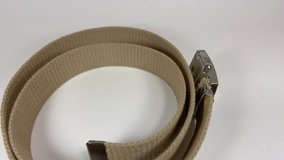 Casual belt, close up video clip