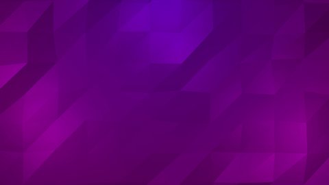 Abstract purple and pink gradient video animation with moving cubes shapes. Screen saver for computer, blinking background with different cubical shapes, boxes in slow motion.