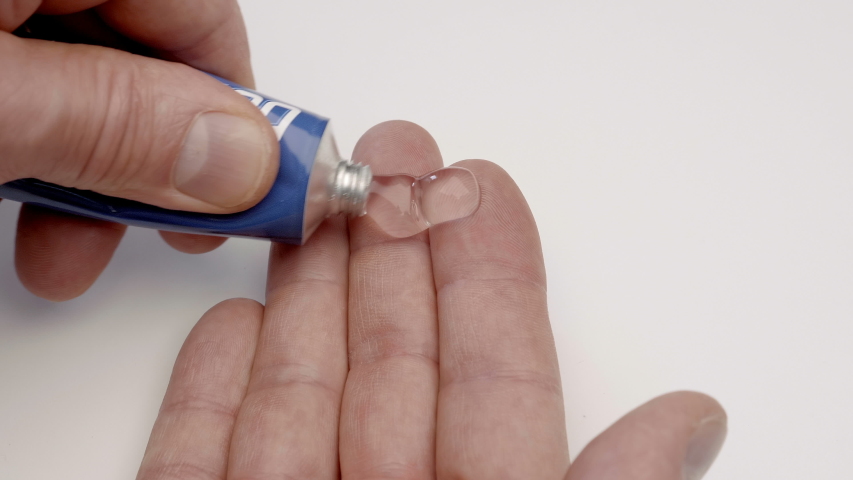 1 Topical analgesic ointment Stock Video Footage - 4K and HD Video ...