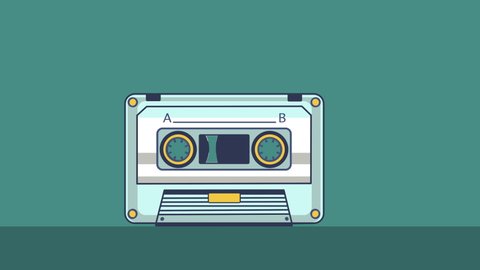 Hand Drawn 90s Themed Badge Cassette Stock Vector (Royalty Free) 591390203