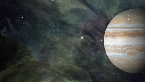 jupiter and the planet, the universe in the solar system