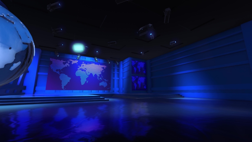 3D Virtual TV Studio News