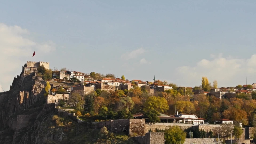 tower ankara city kale  castle 
