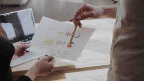 Business team analyzing income charts and graphs with modern laptop computer. Close up.Business analysis and strategy concept. - Powered by Shutterstock - Get 15% off with code: PIKWIZARD15