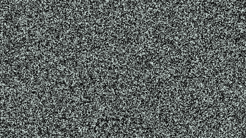 Vintage Analog Tv Screen Static Noise 