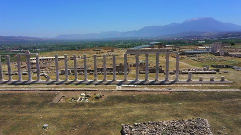 The Ancient City Laodicea On Stock Footage Video 100 Royalty Free 1054345913 Shutterstock