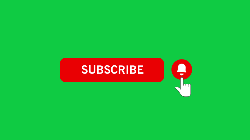 Mouse Clicking A Subscribe Button Stock Footage Video 100 Royalty