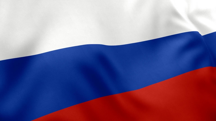 Rússia Oficialmente Federação Russa Bandeira Acenando Fundo