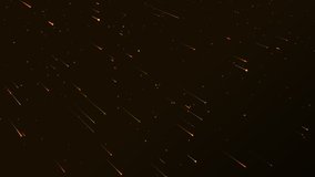 Colorful glittering star dust trail effect 4K video resolution