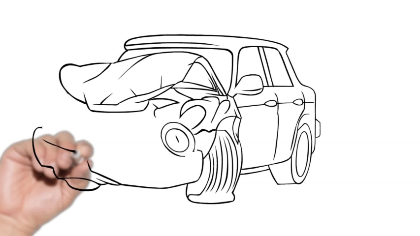 Car Accident Sketch Stock Video Footage 4k And Hd Video Clips Shutterstock