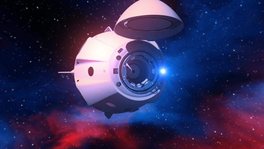 docks international space station. hatch opening docks international space station. hatch opening