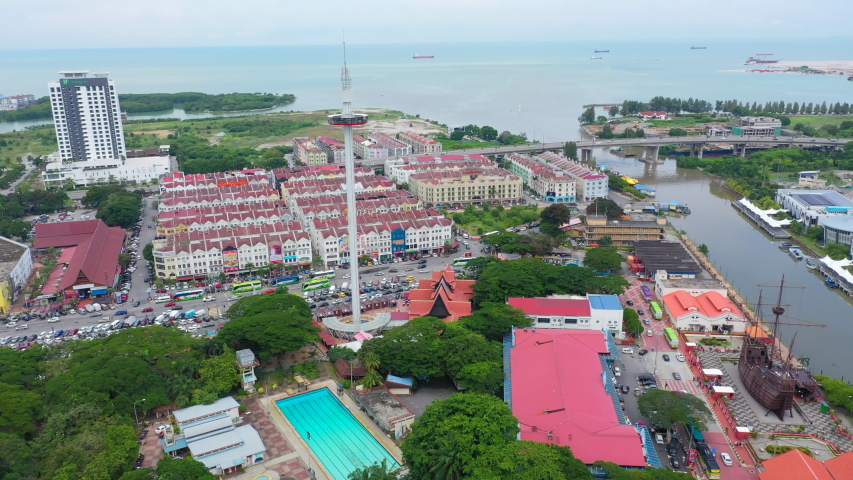 MALACCA-BIRD-S-EYE-VIEW Footage, Videos and Clips in HD and 4K - Avopix.com