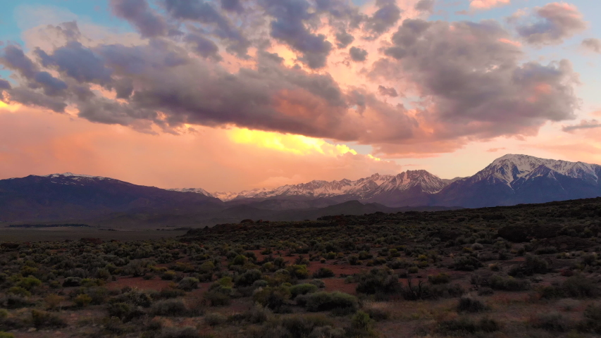 Volcanic Tablelands Landscape Desert Landscape In California Image 