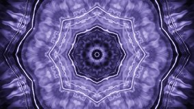 Computerized animation of blue energy exploding and absorbing from central core. VJ loops, animation, kaleidoscope.