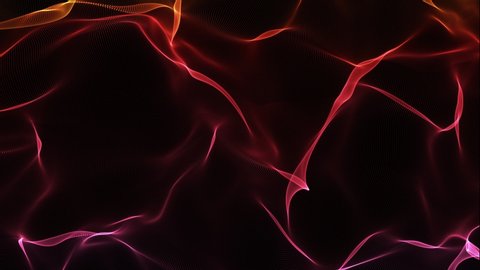 3Energetic Field Animation, Electric Concept Background, Overlay, Loop, 4k
