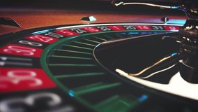 Roulette table Slow Motion close up at the Casino - Selective Focus - Powered by Shutterstock - Get 15% off with code: PIKWIZARD15