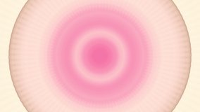 Abstract simple circles in motion, light pink motion graphics background. Concept. Geometric vibrating pulsating circular pattern with many moving rings, seamless loop. - Powered by Shutterstock - Get 15% off with code: PIKWIZARD15