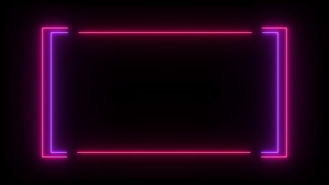 neon glow color moving seamless art background abstract motion screen 4k