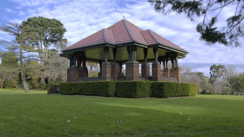 An old picnic area in Botanical Gardens