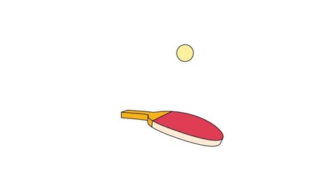 ping pong 3d sketch-toon animation