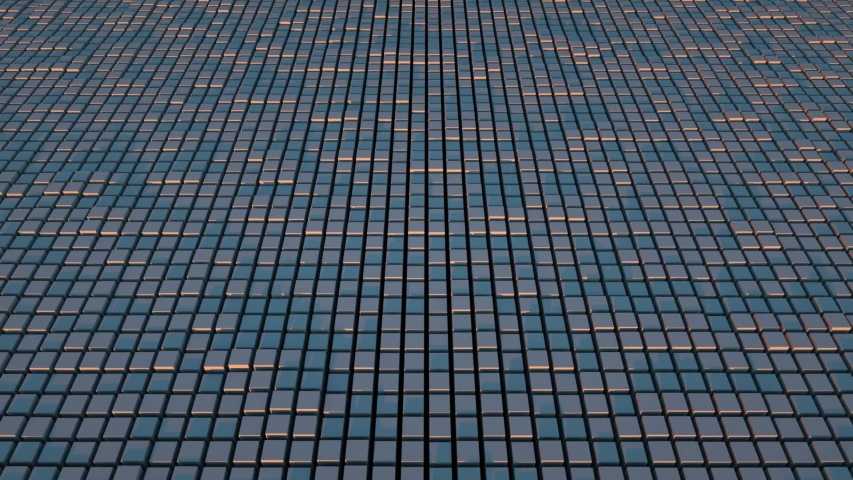 Video of Abstarct Jumping Boxes