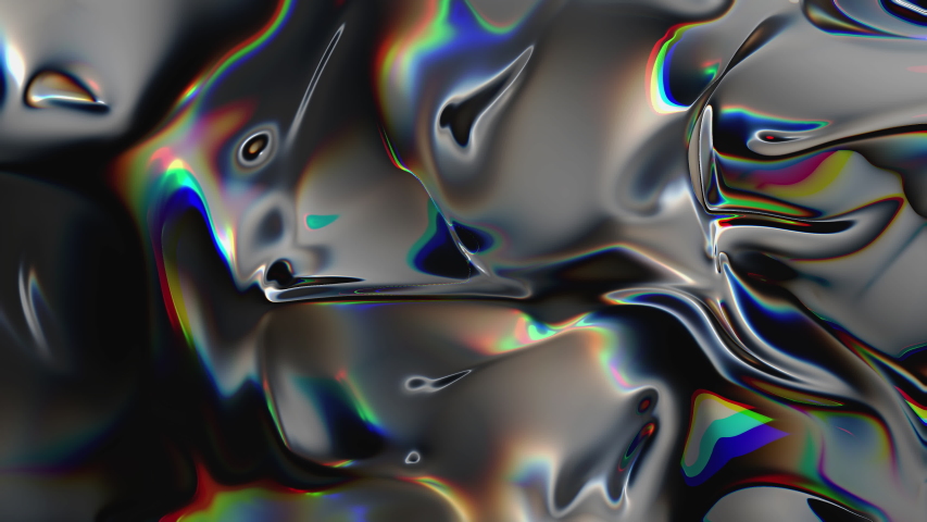 4k Abstract fluid mercury alloy metal liquid water surface flow background,metals chemical oil materials smelting melting,shiny silk satin texture backdrop | Shutterstock HD Video #1054685546