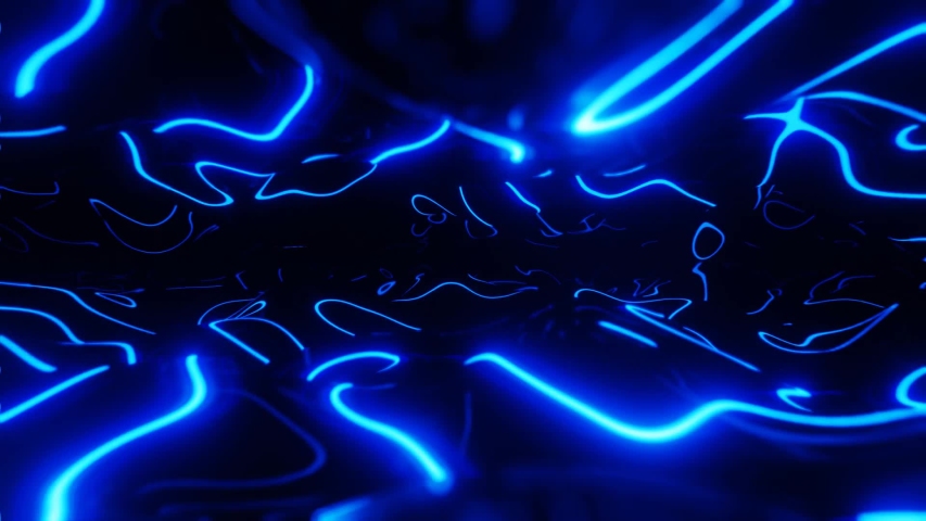 Abstract Neon Light VJ LOOP 3D Rendering | Shutterstock HD Video #1054692683