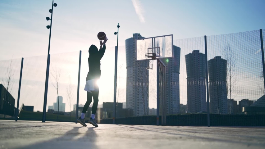 Back Basketball Player Stock Video Footage - 4K and HD Video Clips