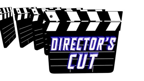 Directors Cut Movie Original Unedited Version Extended Footage 3d Animation