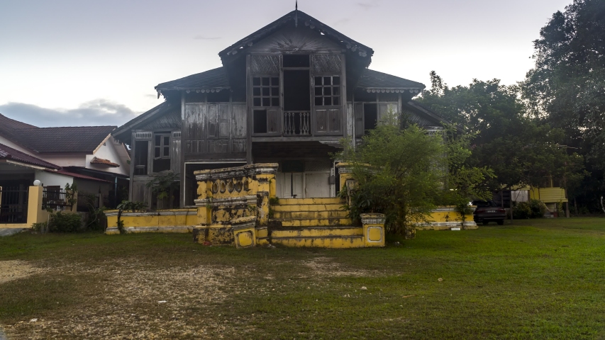 Old Bukit Chandan mansions called Baitul Anor at Kuala Kangsar, Perak Malaysi