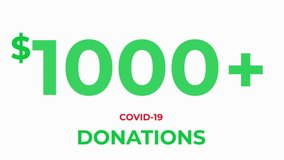 Corona virus Donation Dollar Counter - Powered by Shutterstock - Get 15% off with code: PIKWIZARD15