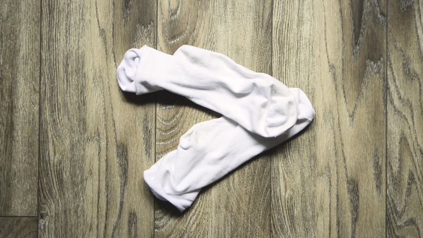 Take off socks