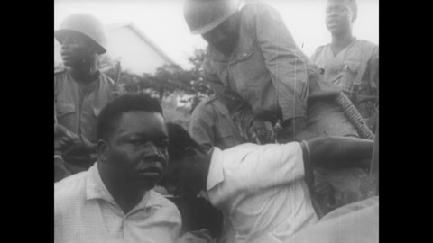 1960 - UN troops are called in to the Belgian Congo when an army mutiny takes place, and Premier Lumumba is captured by Colonel Mobutu.