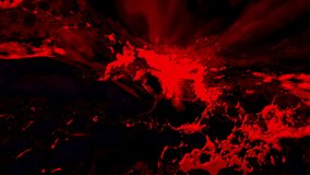 hot coals sparkle from the heat in the dark. abstract animation background