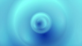 Bright blue smooth circles abstract gradient motion background. Seamless looping. Video animation Ultra HD 4K 3840x2160