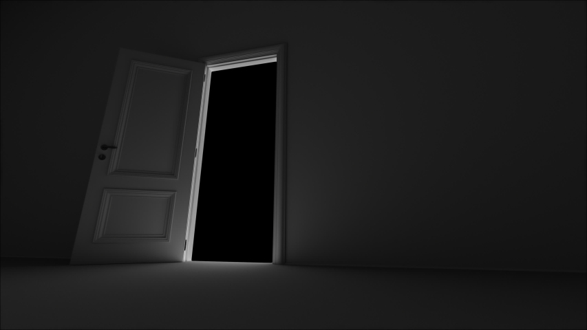 Open Door Dark Room