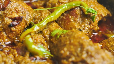 Tasty Mughlai chicken recipe dish from Indian cuisine - food recipes